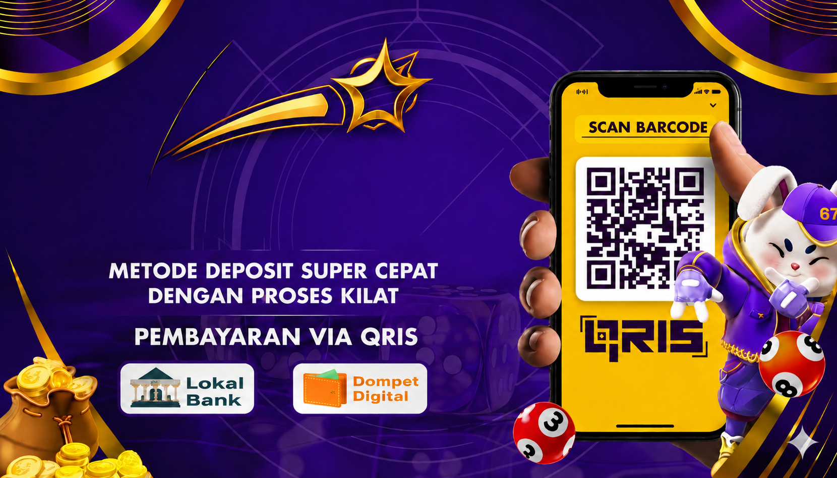 QRIS HOKY SUPER MENANG
